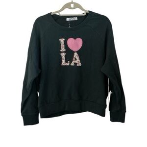 Letluv for Anthropologie “I ❤️ LA” Sweatshirt – Size M (NWT)